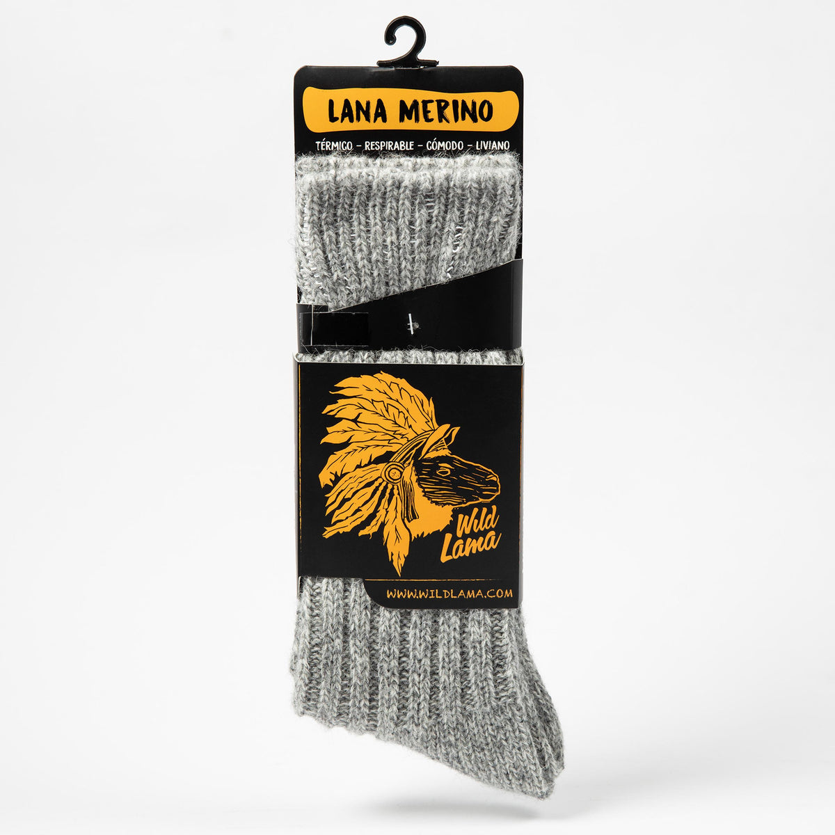 Merino Wool Socks Women - Light Gray