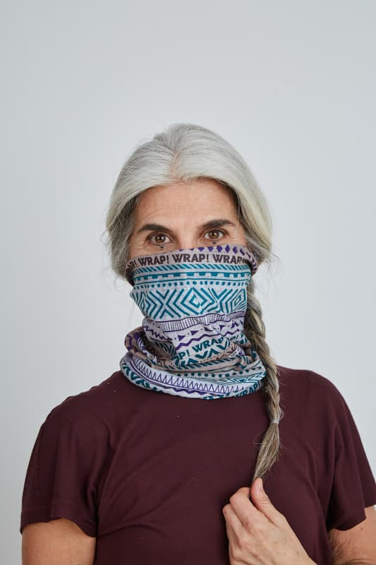 Purple Tribal Wrap