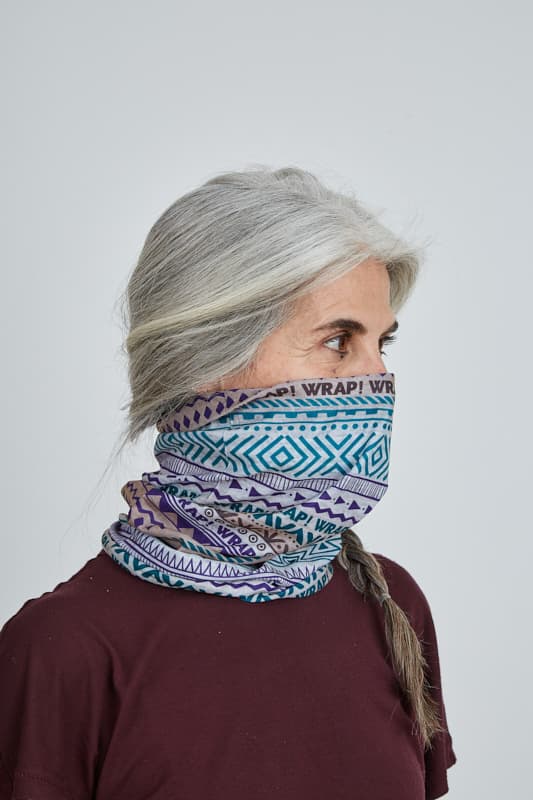 Purple Tribal Wrap