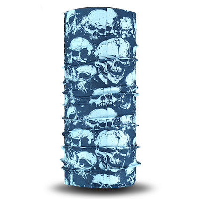 Blue Skull Wrap