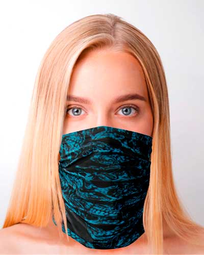 Light Blue Skulls